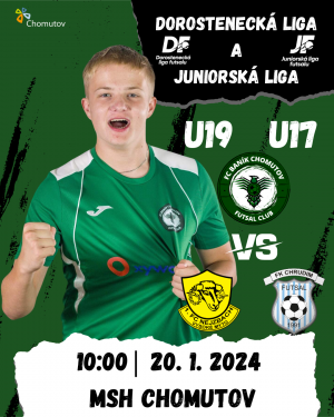 V sobotu se naše mládež ukáže v rámci posledního kola na domácí palubovce! 1